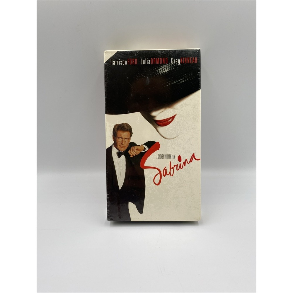 Vintage Sabrina VHS 1995 Harrison Ford Julia Ormond Greg Kinnear New Sealed Dram